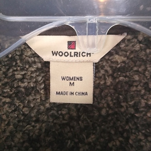 Woolrich - Faux Suede/Sherpa Lined Vest - Size Medium - Picture 4 of 7